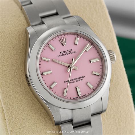 rolex oyster perpetual 31 candy pink|rolex oyster perpetual neu.